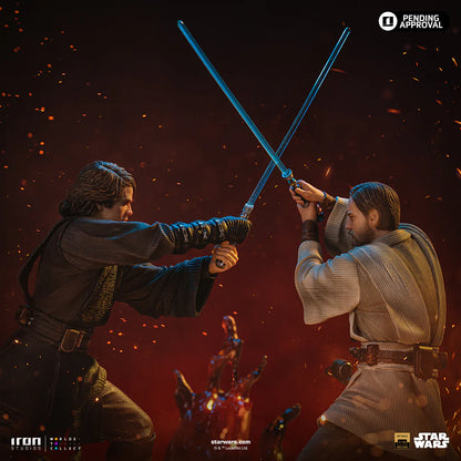 Statue Anakin Vs Obi-Wan (Revenge of the Sith 20th Years Anniversary) - Star Wars - Art Scale 1/10 - Iron Studios