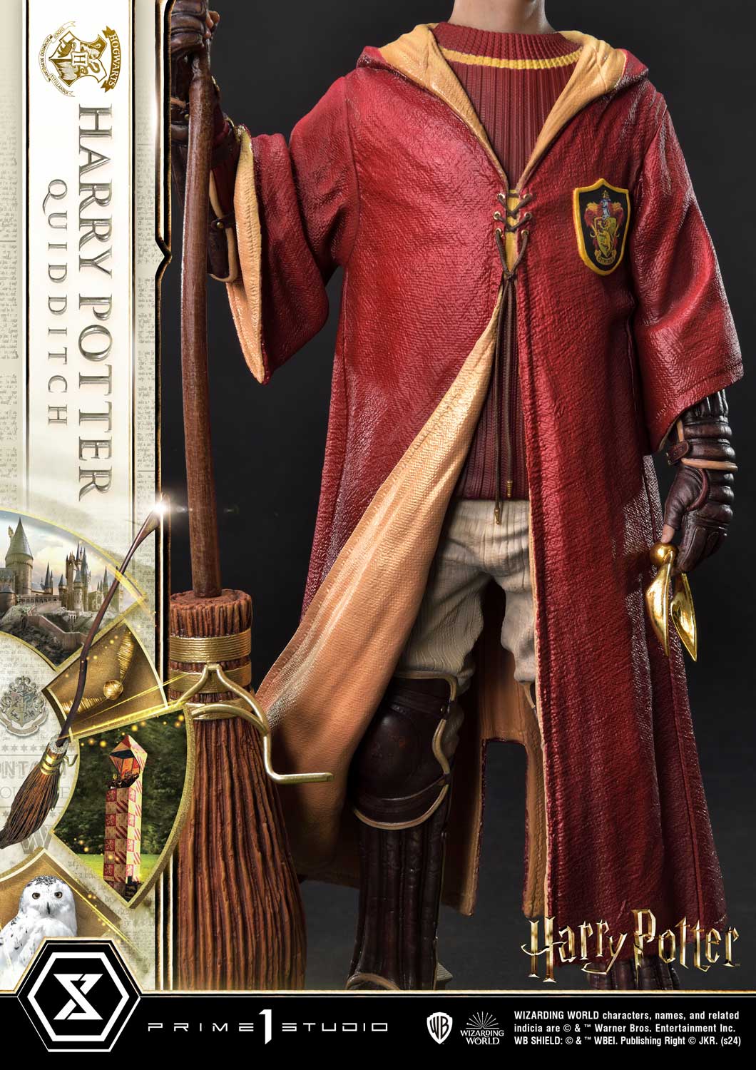 Harry Potter Prime Collectibles Statue 1/6 Harry Potter Quidditch Edition