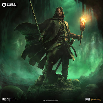 Statue Aragorn Unleashed - The Lord of the Rings - Art Scale 1/10 - Iron Studios