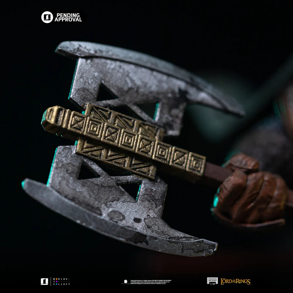 Statue Gimli Unleashed - The Lord of the Rings - Art Scale 1/10 - Iron Studios