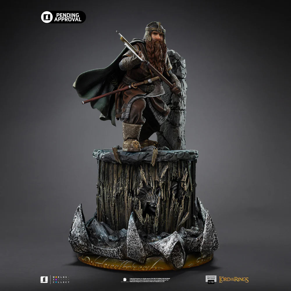 Statue Gimli Unleashed - The Lord of the Rings - Art Scale 1/10 - Iron Studios