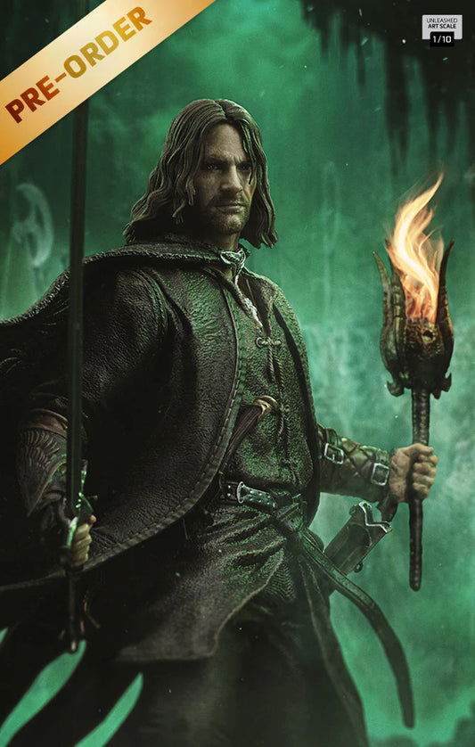 Statue Aragorn Unleashed - The Lord of the Rings - Art Scale 1/10 - Iron Studios