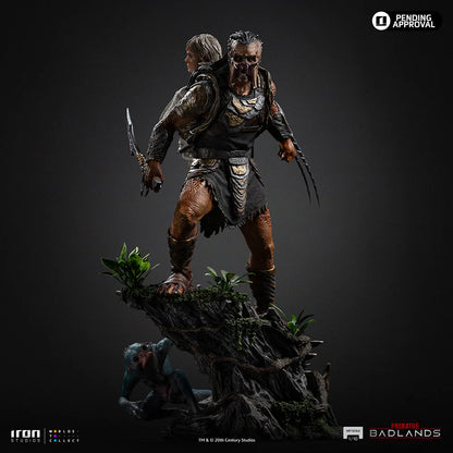 Statue Predator Dek & Thia - Predator: Badlands - Art Scale 1/10 - Iron Studios