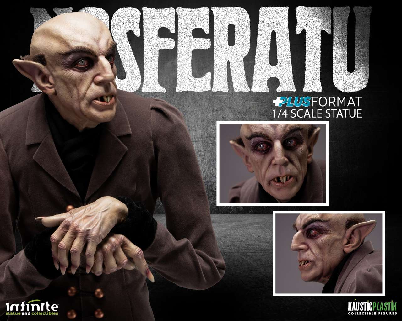 Nosferatu Plus Format 1/4 Scale Statue
