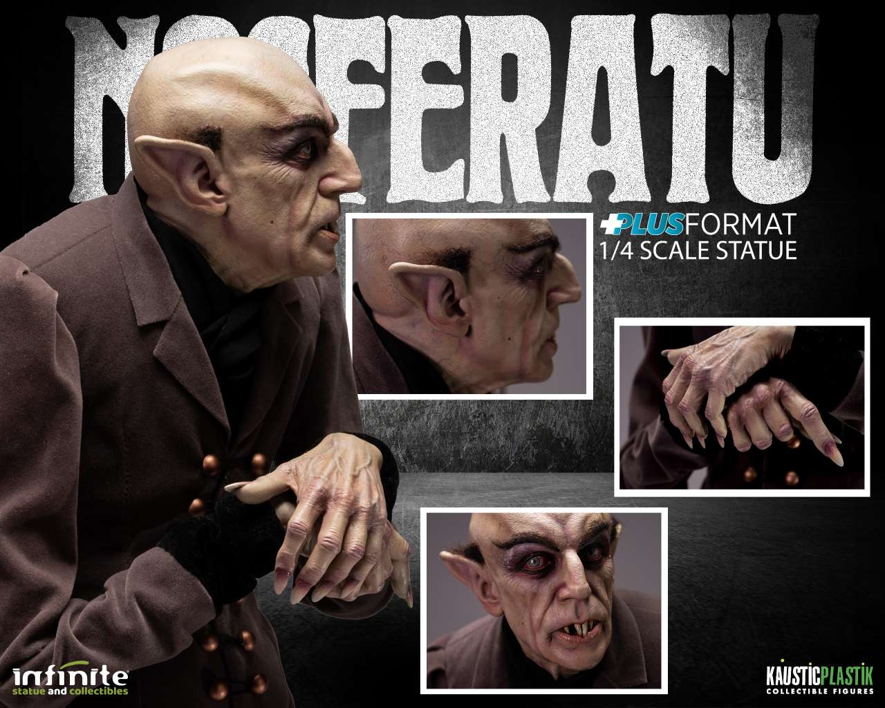 Nosferatu Plus Format 1/4 Scale Statue