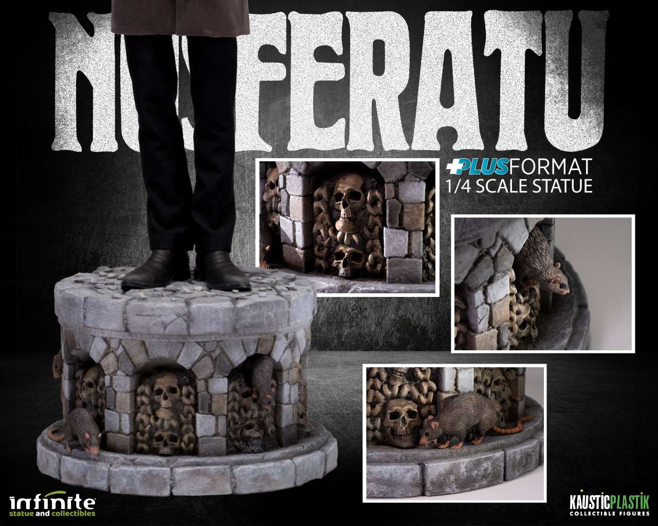 Nosferatu Plus Format 1/4 Scale Statue