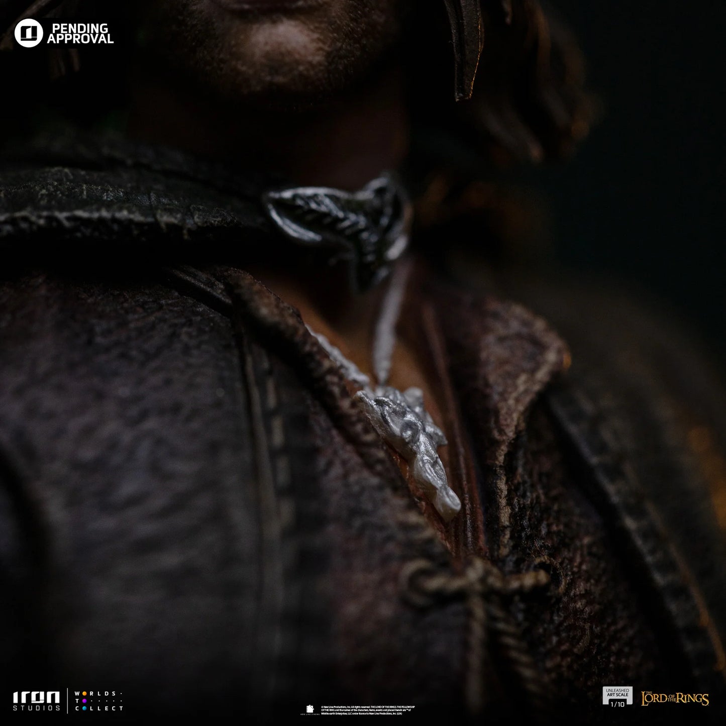 Statue Aragorn Unleashed - The Lord of the Rings - Art Scale 1/10 - Iron Studios