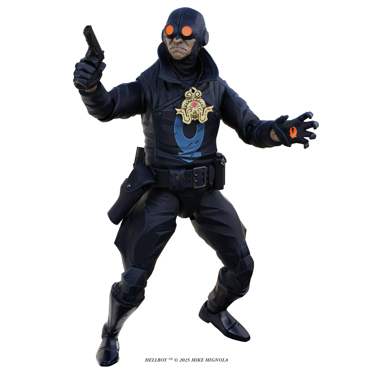 Hellboy Actionfigur Lobster Johnson (The Iron Prometheus) 17 cm