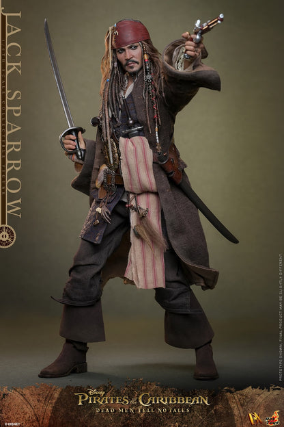 Pirates of the Caribbean: Dead Men Tell No Tales - Jack Sparrow 1:6 Scale Figure
