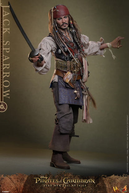 Pirates of the Caribbean: Dead Men Tell No Tales - Jack Sparrow 1:6 Scale Figure