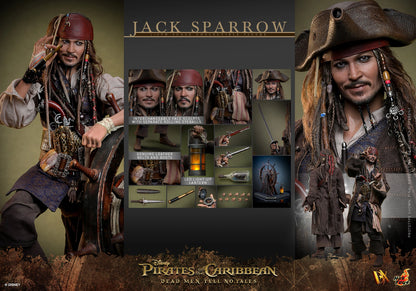 Pirates of the Caribbean: Dead Men Tell No Tales - Jack Sparrow 1:6 Scale Figure