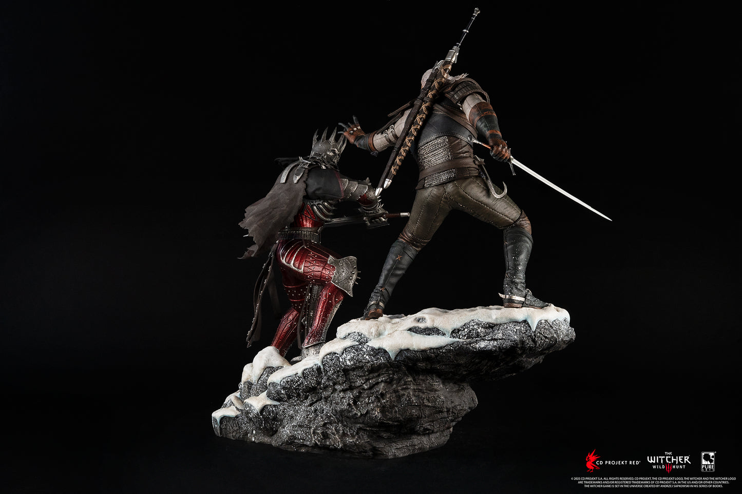 The Witcher : Geralt Vs Eredin 1/6 Scale Diorama