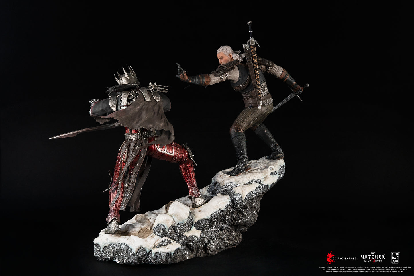 The Witcher : Geralt Vs Eredin 1/6 Scale Diorama