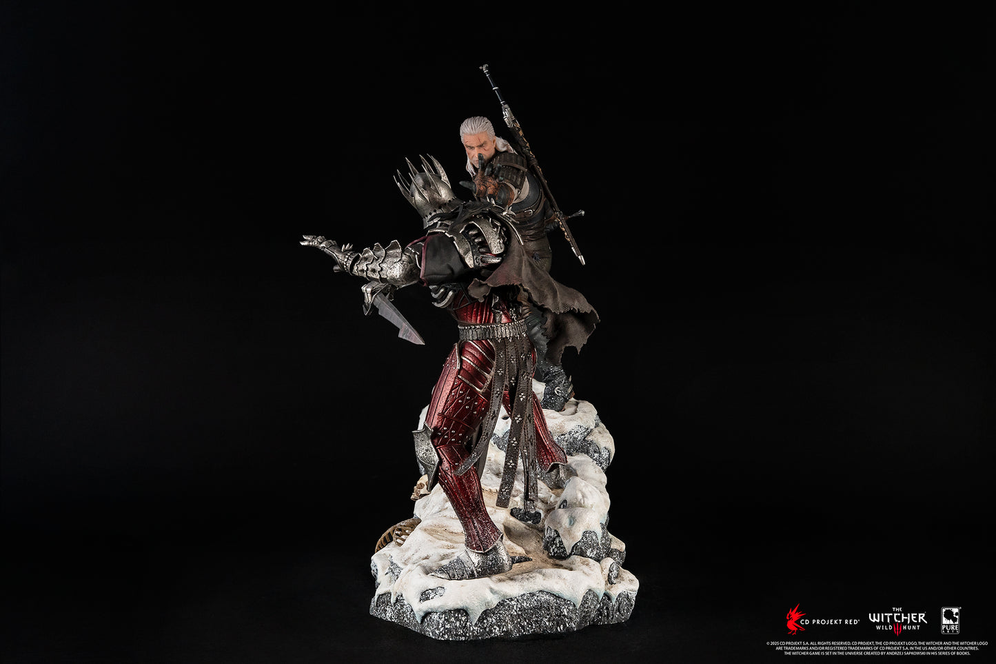 The Witcher : Geralt Vs Eredin 1/6 Scale Diorama