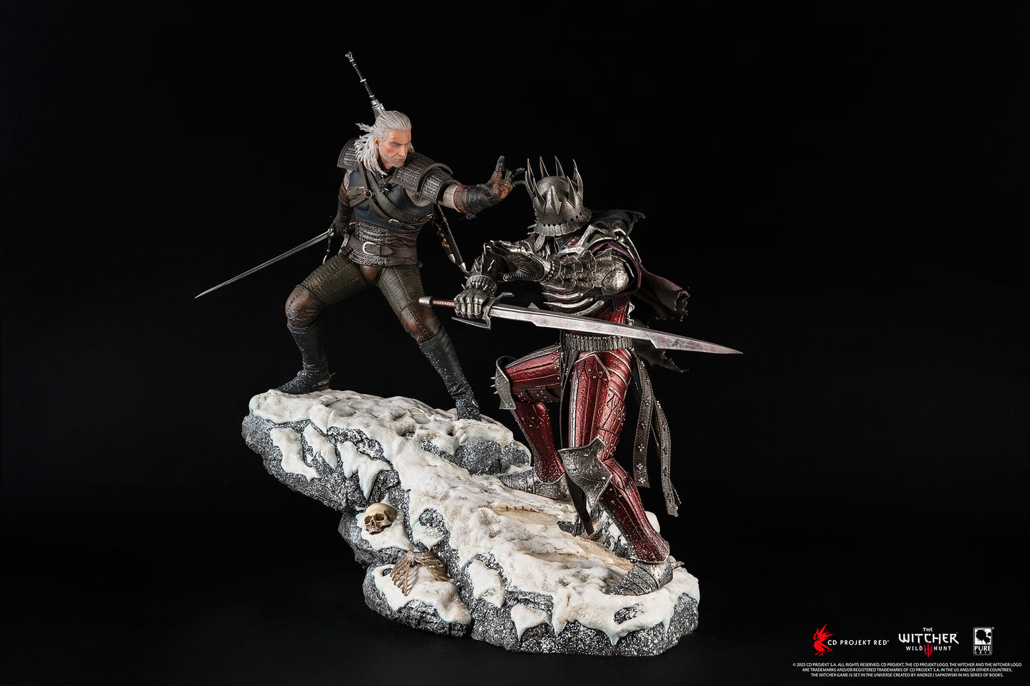 The Witcher : Geralt Vs Eredin 1/6 Scale Diorama
