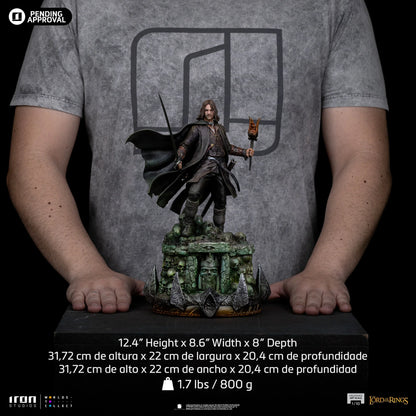 Statue Aragorn Unleashed - The Lord of the Rings - Art Scale 1/10 - Iron Studios