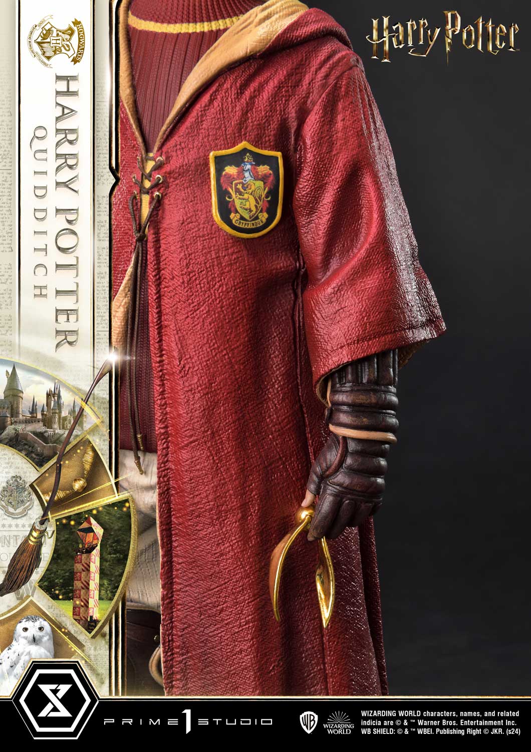 Harry Potter Prime Collectibles Statue 1/6 Harry Potter Quidditch Edition