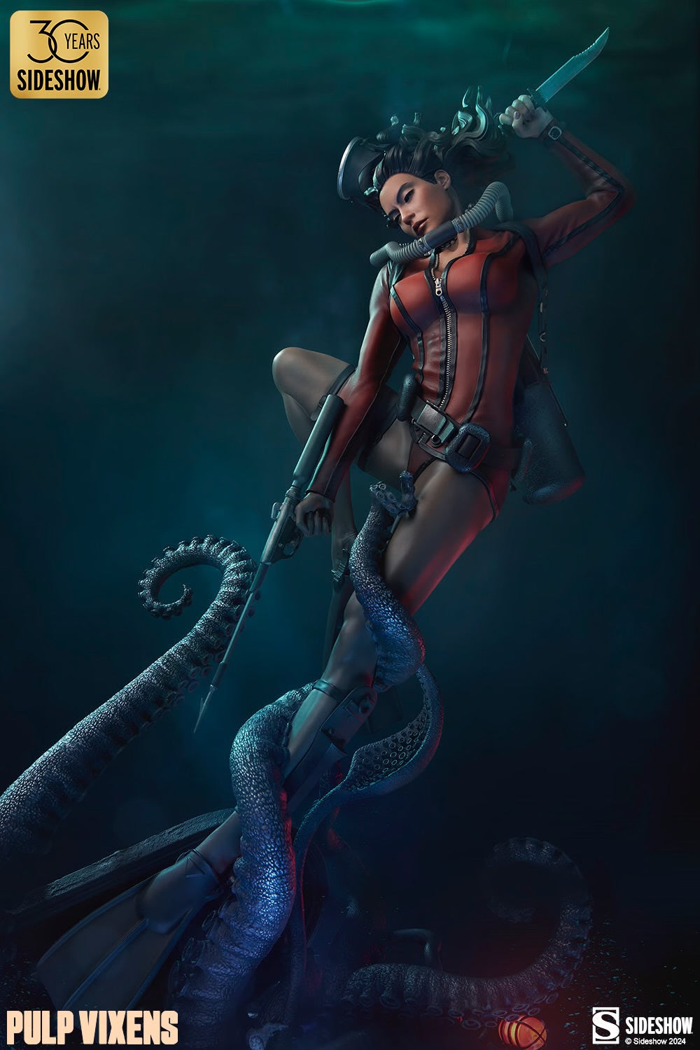 Sideshow Originals: Pulp Vixens - Deep Down 1:4 Scale Statue