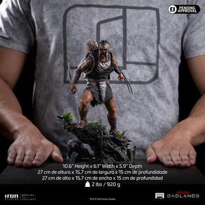 Statue Predator Dek & Thia - Predator: Badlands - Art Scale 1/10 - Iron Studios