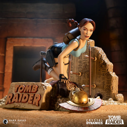 Tomb Raider 1996 PVC Statue Lara Croft Classic Era 17 cm