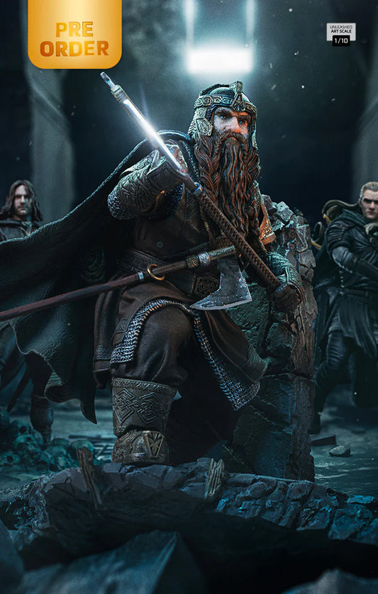 Statue Gimli Unleashed - The Lord of the Rings - Art Scale 1/10 - Iron Studios
