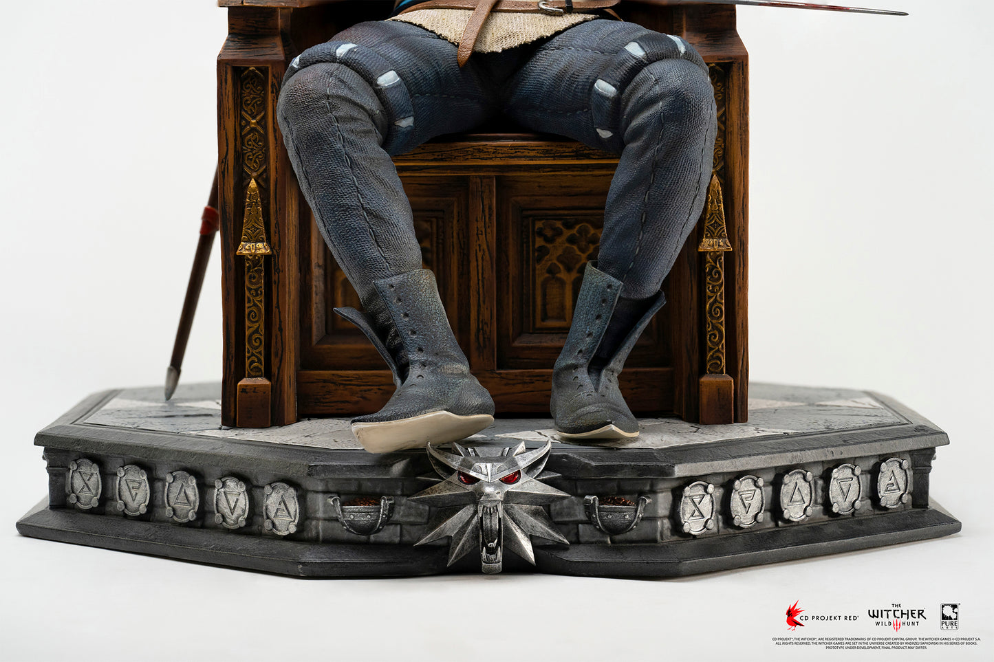 The Witcher 3 - Wild Hunt Geralt 1:4 Scale Deluxe Statue