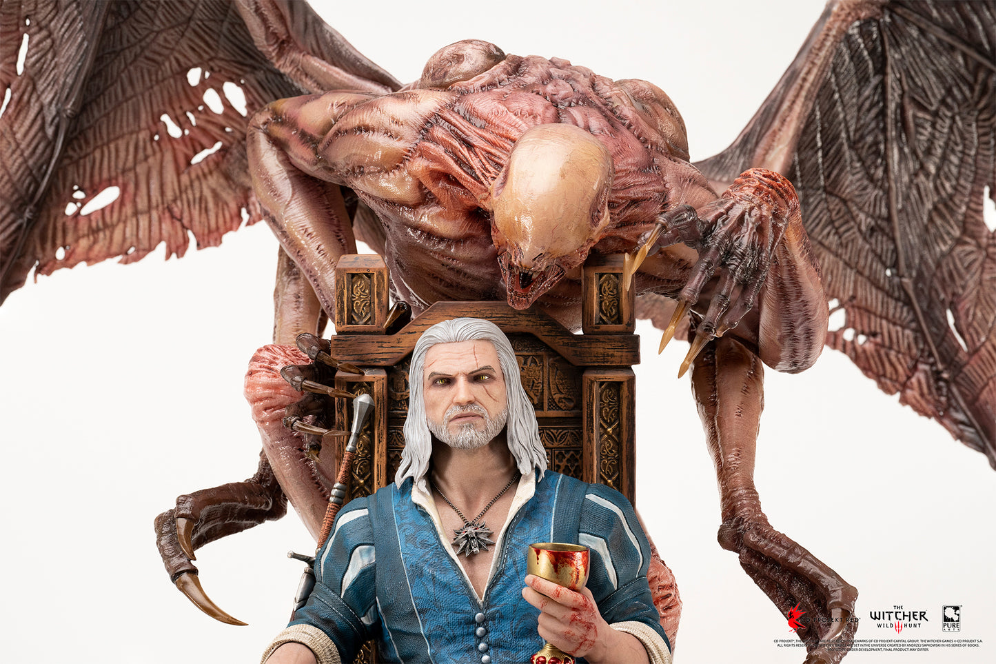 The Witcher 3 - Wild Hunt Geralt 1:4 Scale Deluxe Statue