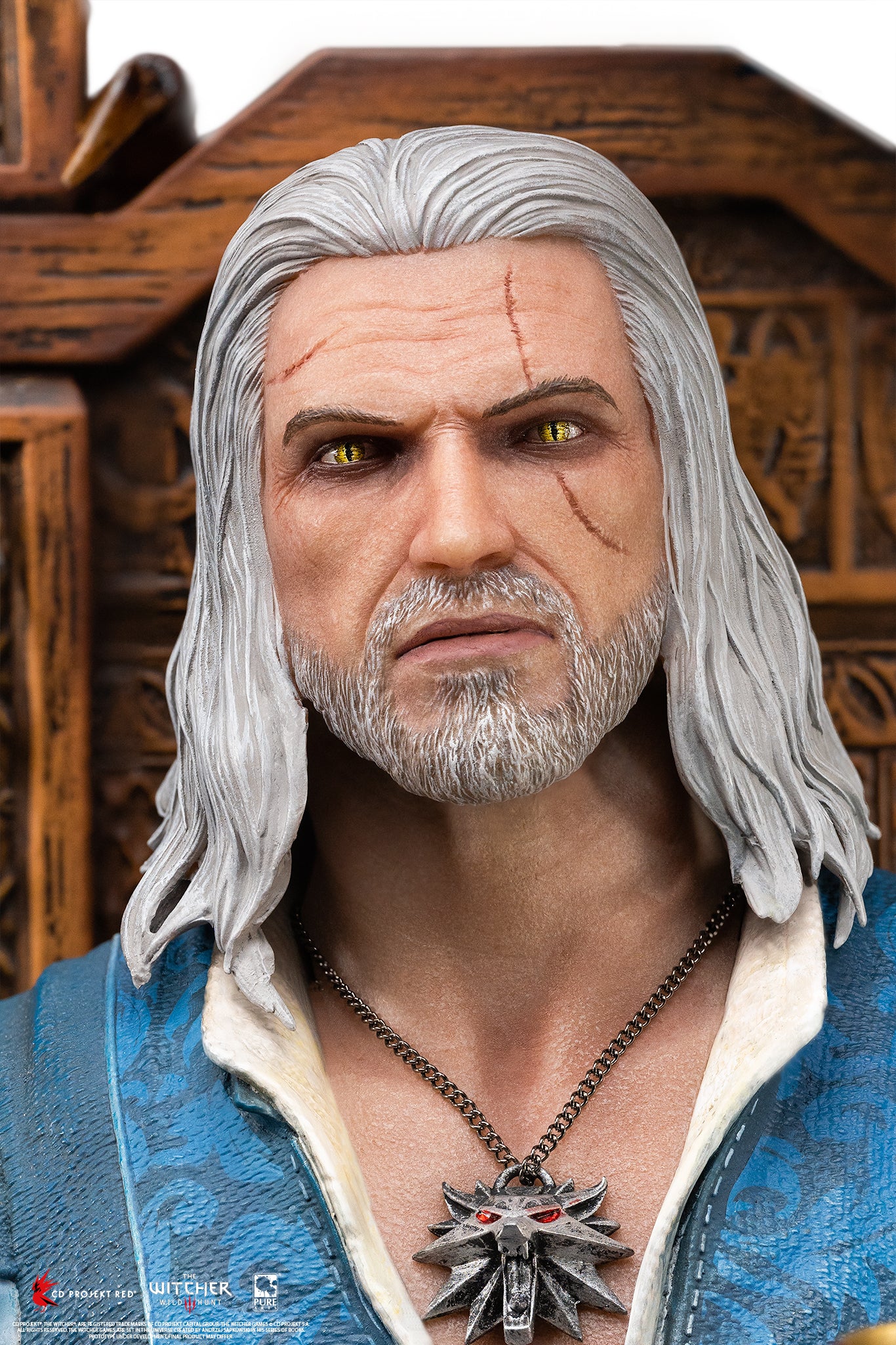 The Witcher 3 - Wild Hunt Geralt 1:4 Scale Deluxe Statue