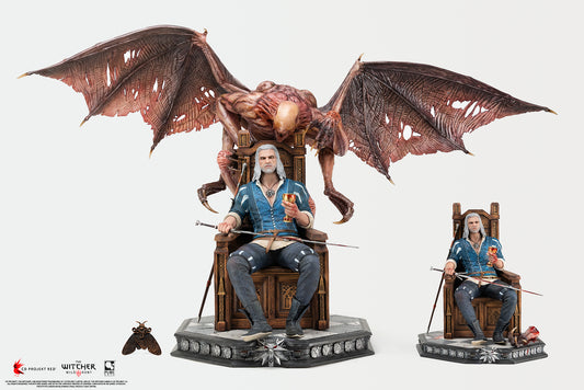 The Witcher 3 - Wild Hunt Geralt 1:4 Scale Deluxe Statue