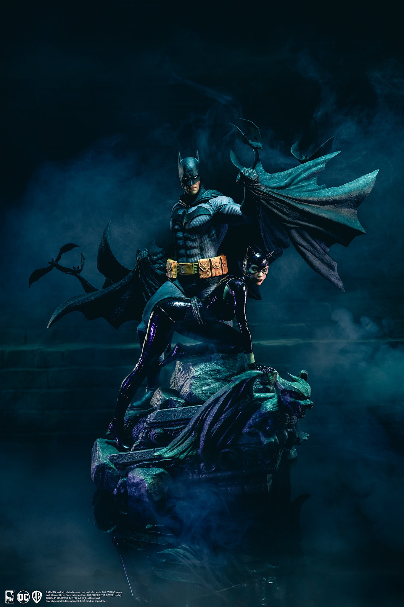 Batman: Batman & Catwoman 1/4 Scale Statue Standard Edition