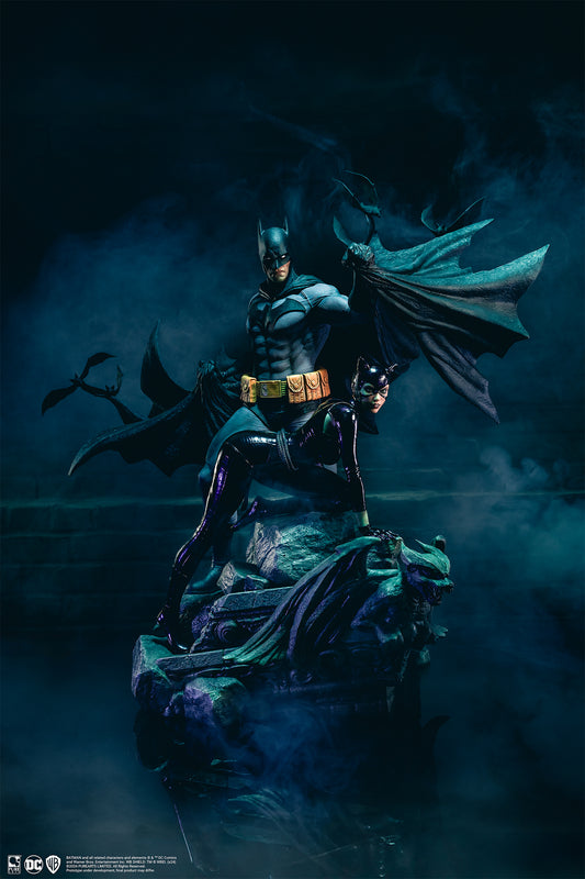 Batman: Batman & Catwoman 1/4 Scale Statue Standard Edition
