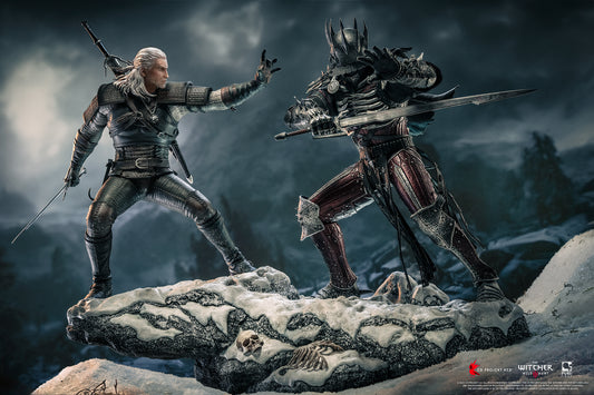 The Witcher : Geralt Vs Eredin 1/6 Scale Diorama
