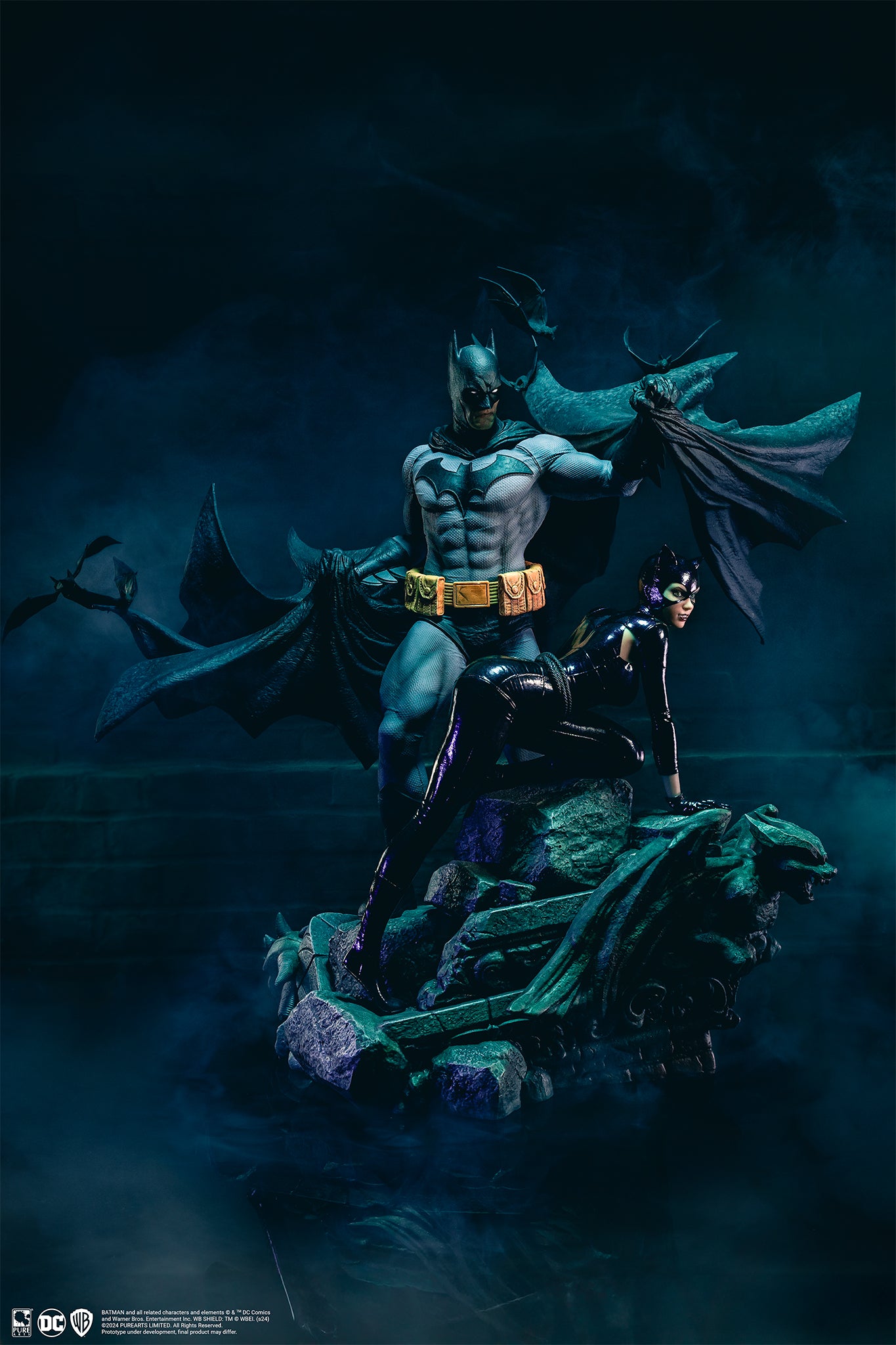 Batman: Batman & Catwoman 1/4 Scale Statue Standard Edition