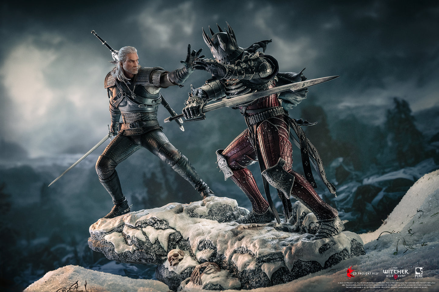The Witcher : Geralt Vs Eredin 1/6 Scale Diorama