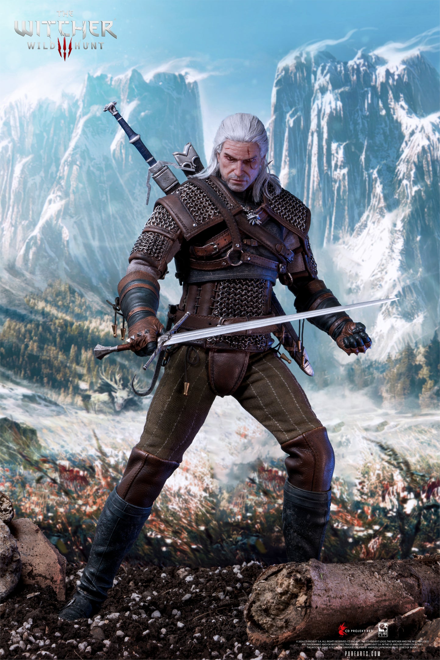 The Witcher 3: Wild Hunt Geralt Of Rivia 1/6 Scale Articulated Figure