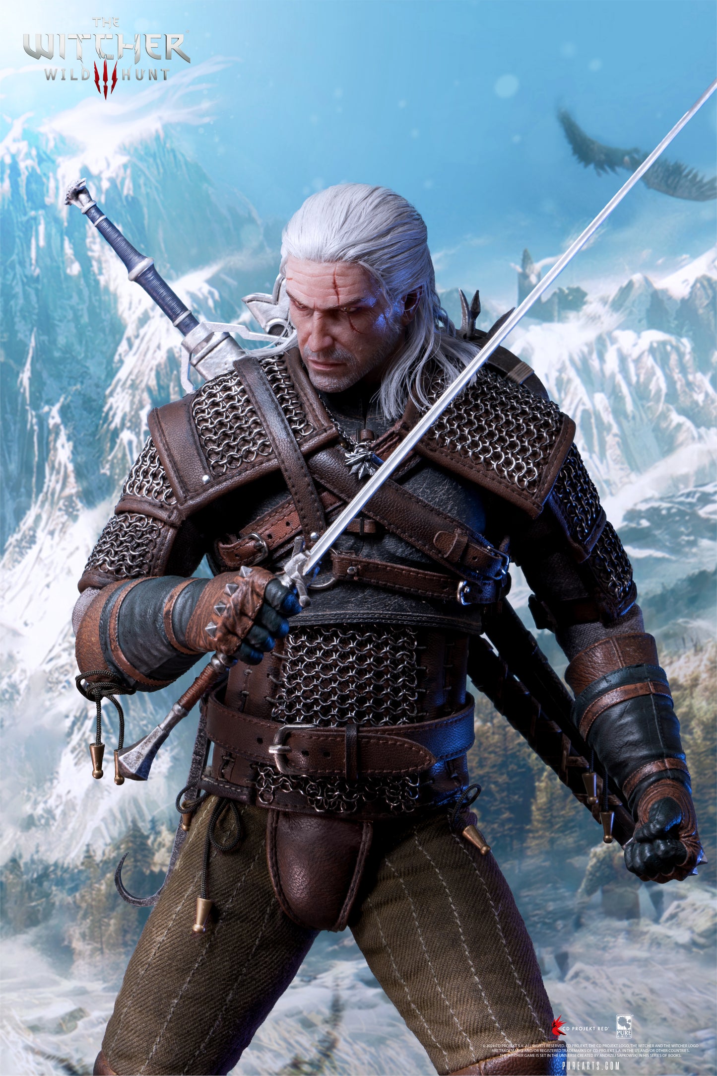 The Witcher 3: Wild Hunt Geralt Of Rivia 1/6 Scale Articulated Figure