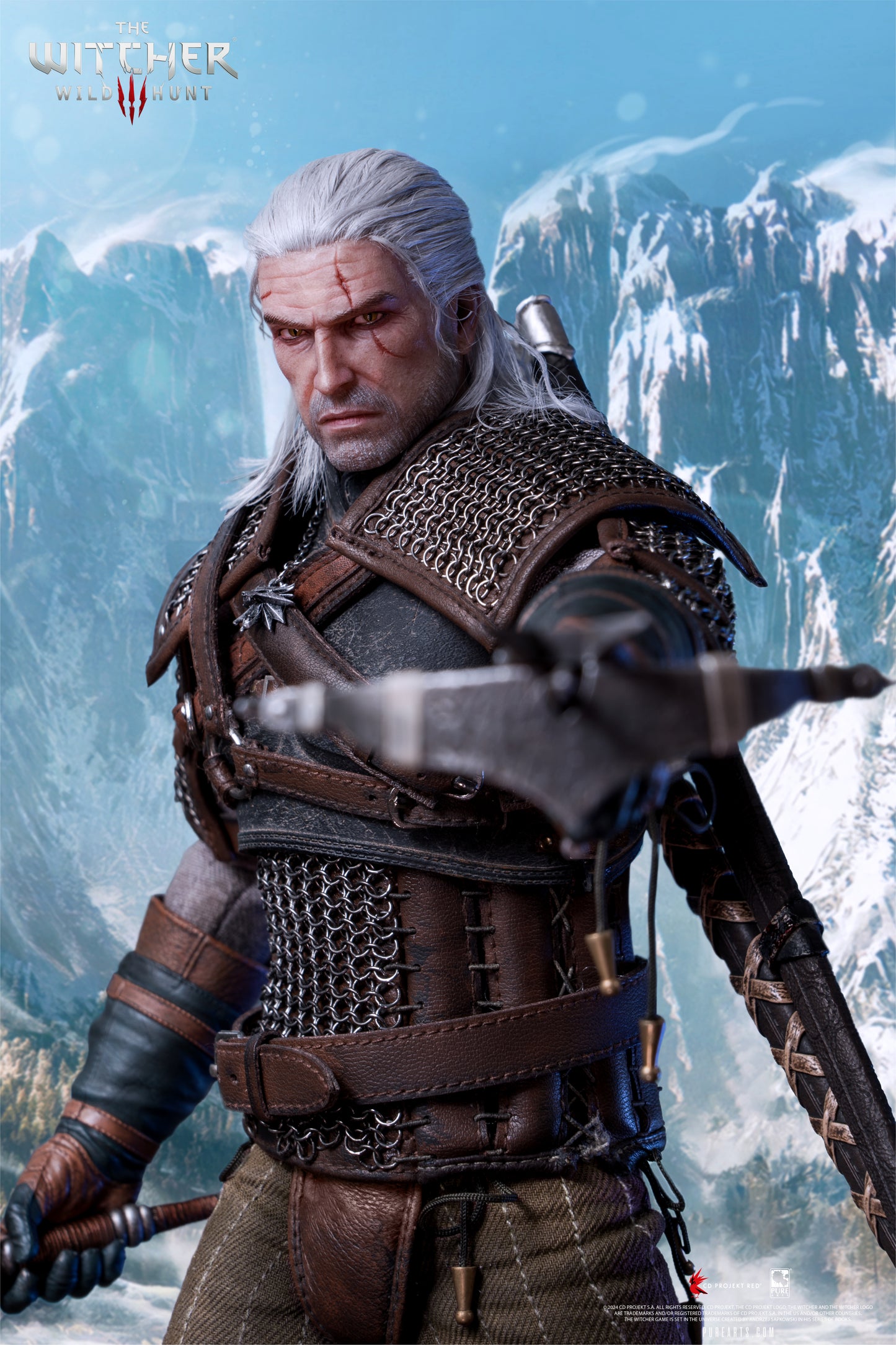 The Witcher 3: Wild Hunt Geralt Of Rivia 1/6 Scale Articulated Figure