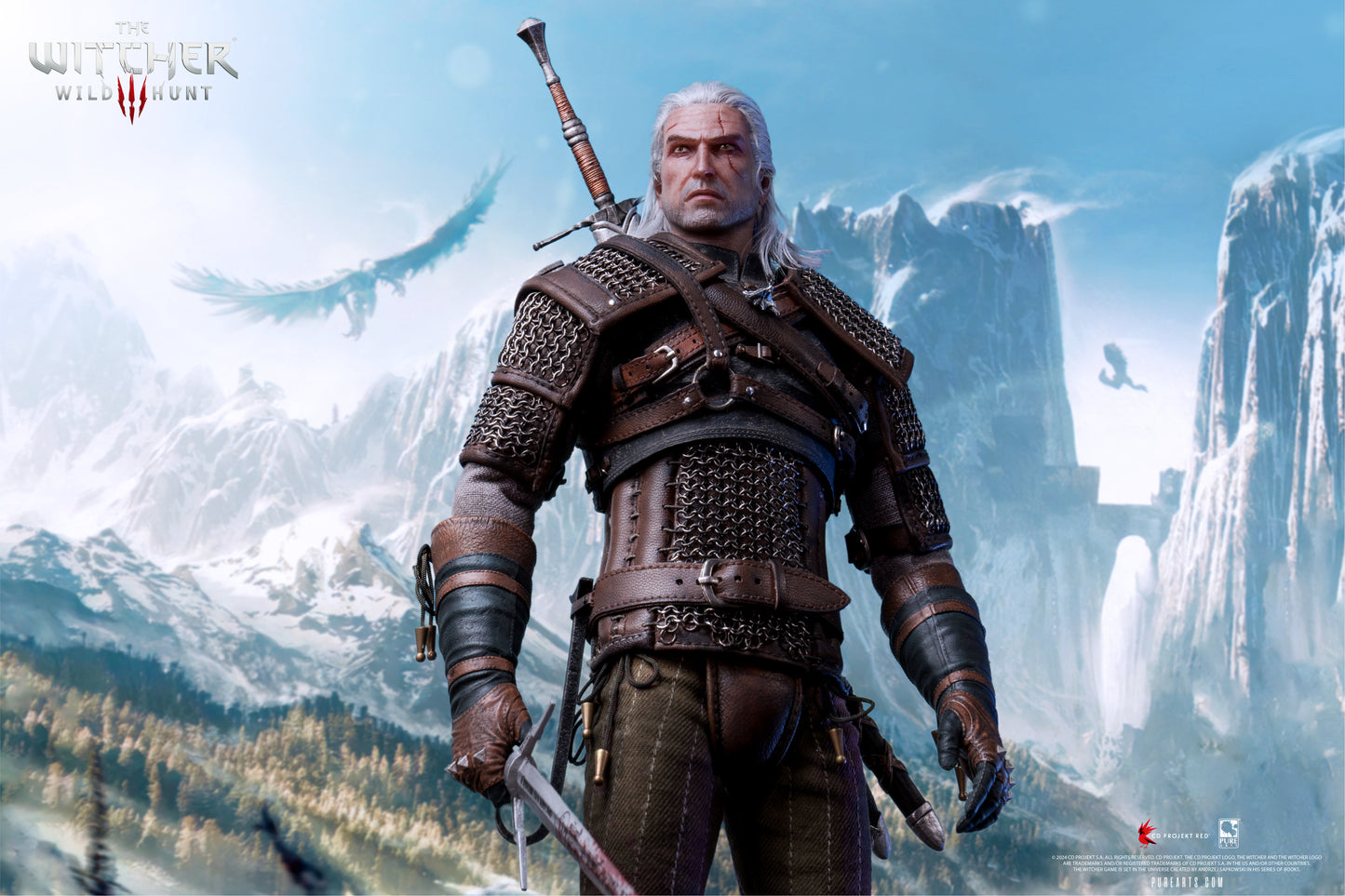 The Witcher 3: Wild Hunt Geralt Of Rivia 1/6 Scale Articulated Figure