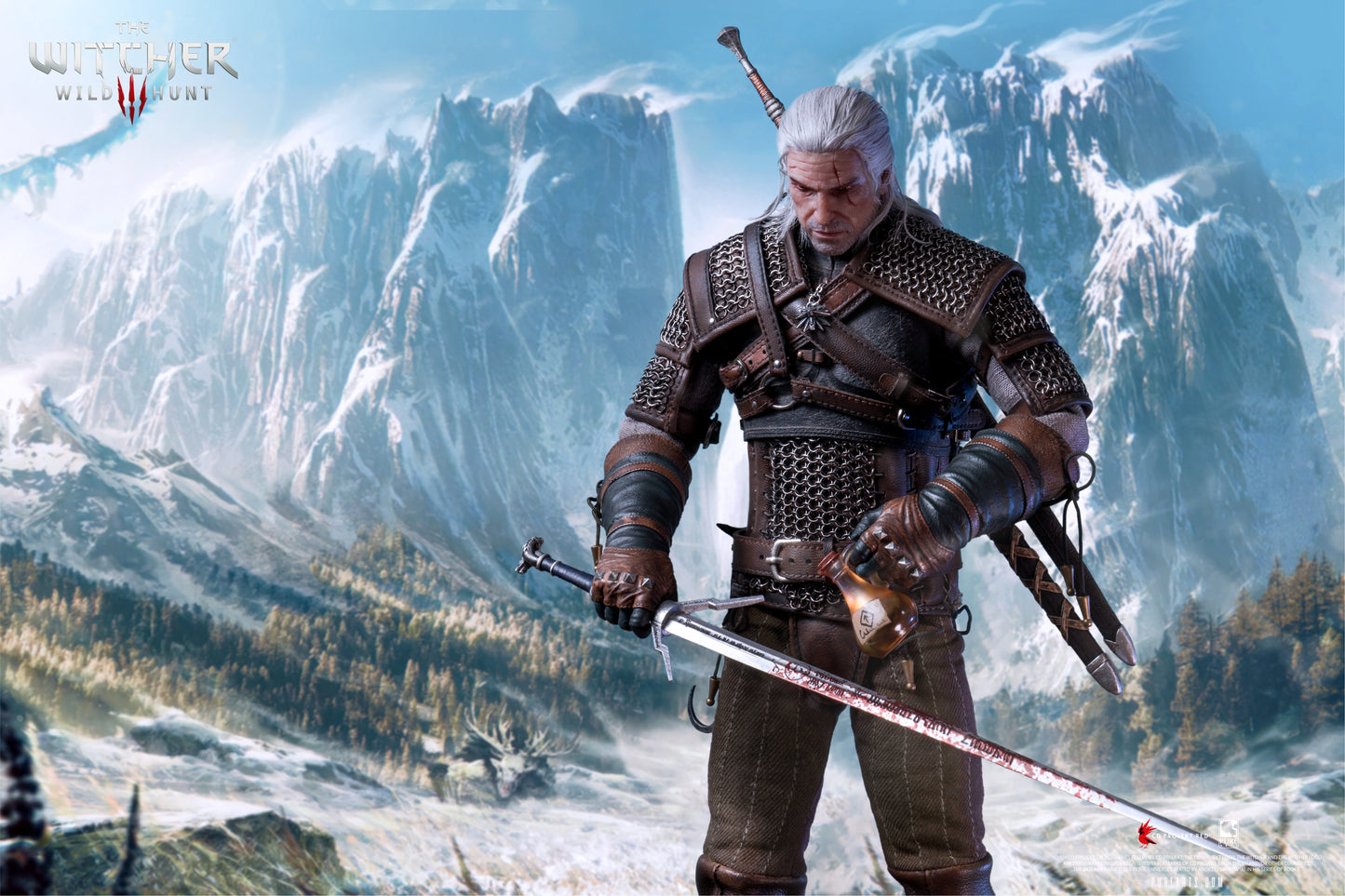 The Witcher 3: Wild Hunt Geralt Of Rivia 1/6 Scale Articulated Figure