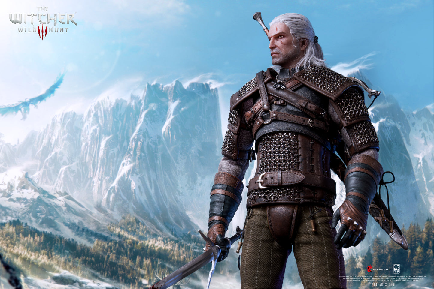 The Witcher 3: Wild Hunt Geralt Of Rivia 1/6 Scale Articulated Figure
