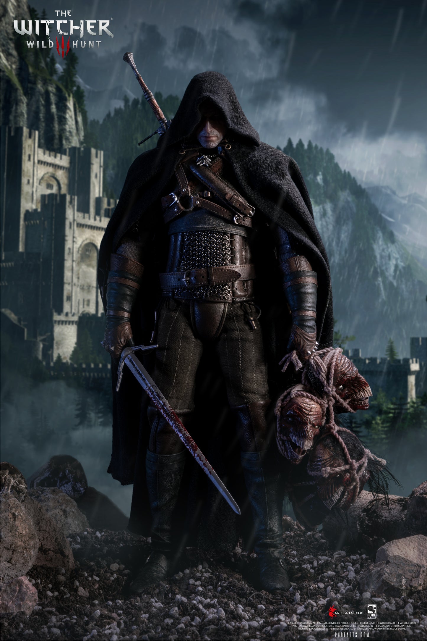 The Witcher 3: Wild Hunt Geralt Of Rivia 1/6 Scale Articulated Figure