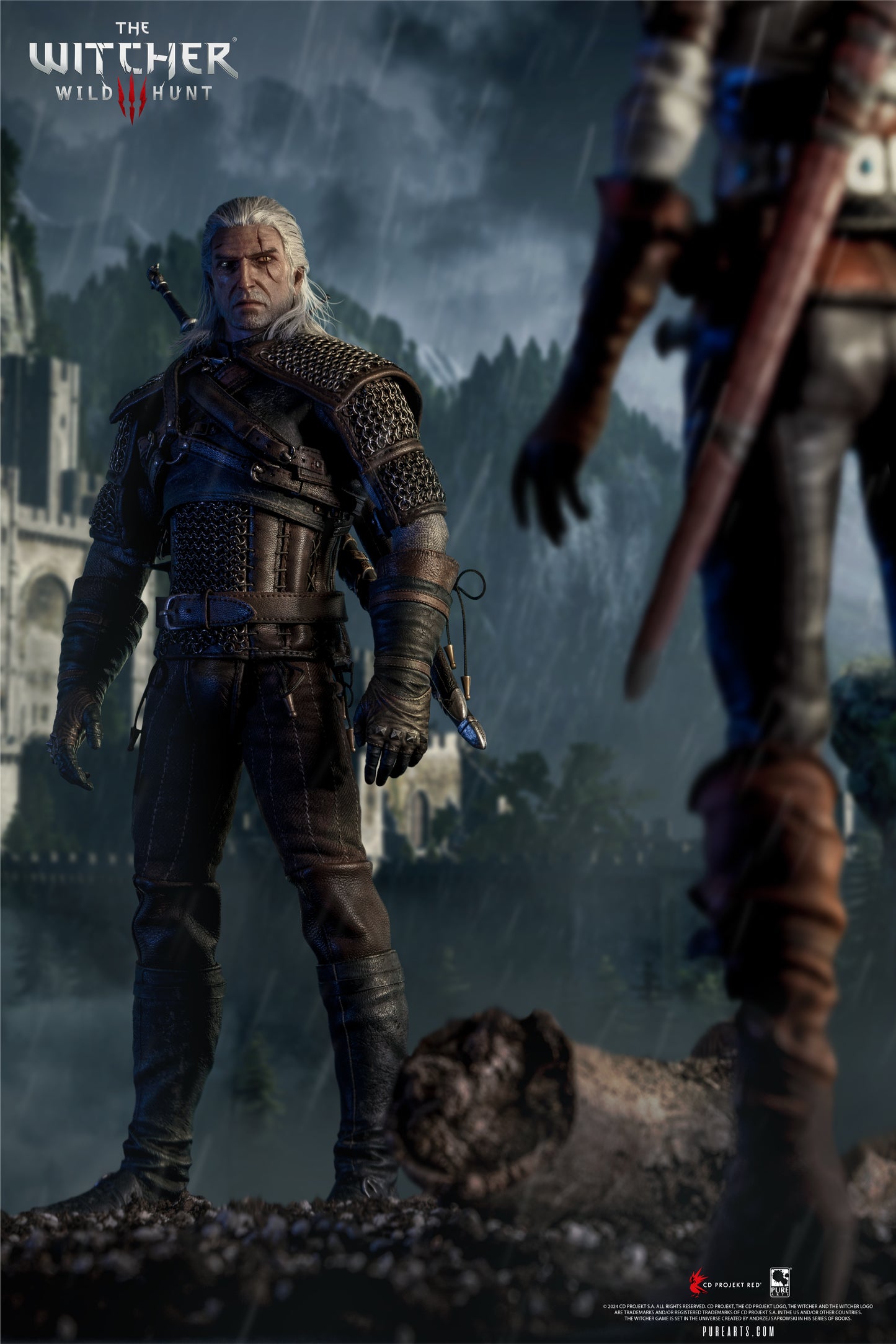 The Witcher 3: Wild Hunt Geralt Of Rivia 1/6 Scale Articulated Figure