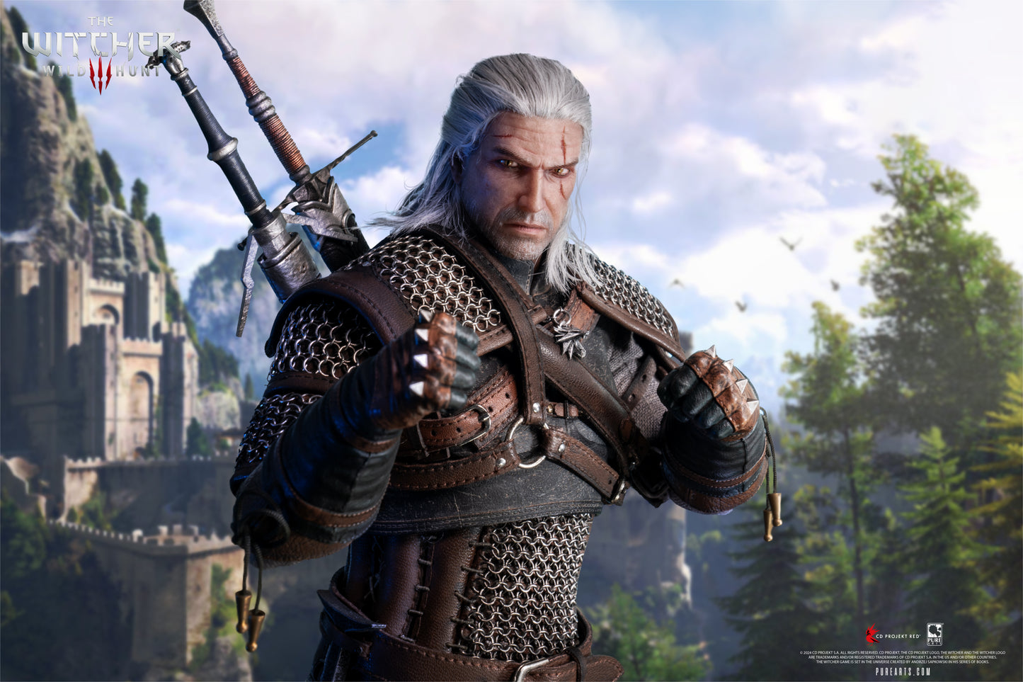 The Witcher 3: Wild Hunt Geralt Of Rivia 1/6 Scale Articulated Figure