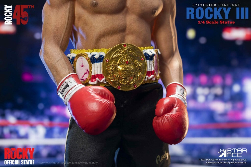 Rocky 3: Rocky Balboa Deluxe Version 1:4 Scale Statue