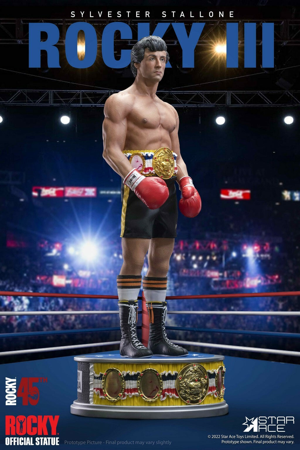 Rocky 3: Rocky Balboa Deluxe Version 1:4 Scale Statue