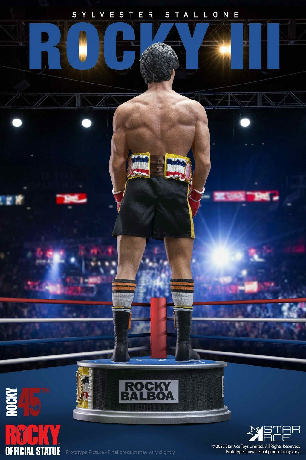 Rocky 3: Rocky Balboa Deluxe Version 1:4 Scale Statue