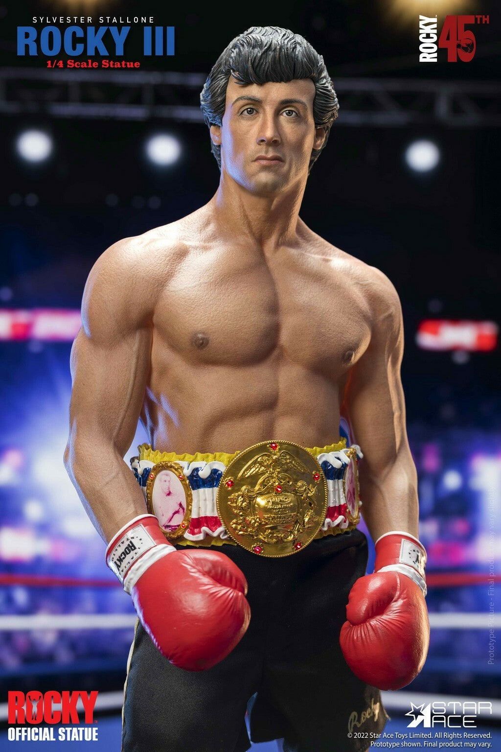Rocky 3: Rocky Balboa Deluxe Version 1:4 Scale Statue
