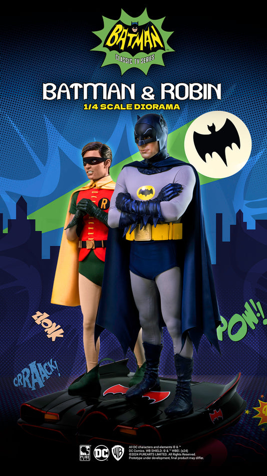 Batman & Robin 1966 1/4 Scale Statue