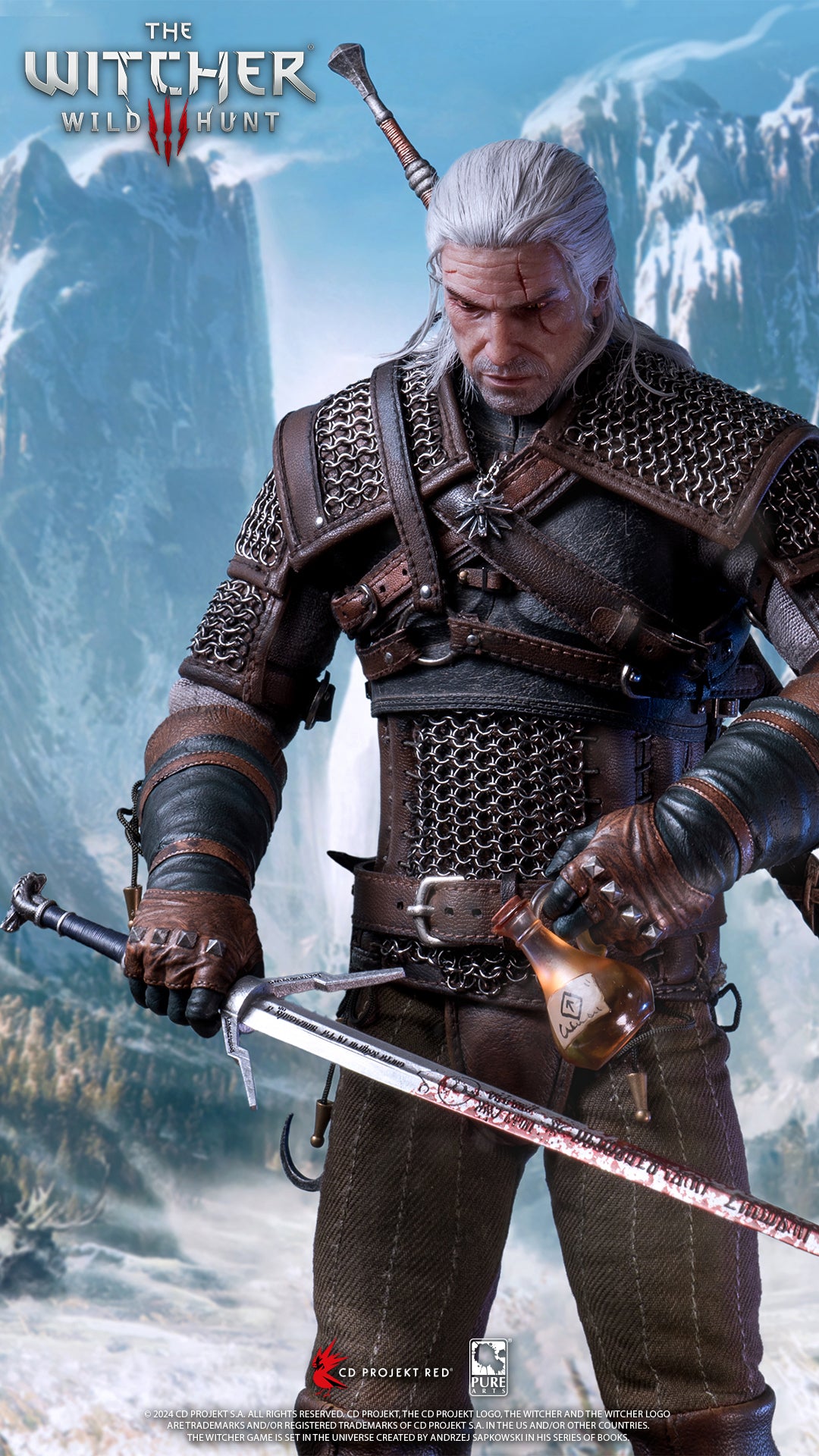 The Witcher 3: Wild Hunt Geralt Of Rivia 1/6 Scale Articulated Figure