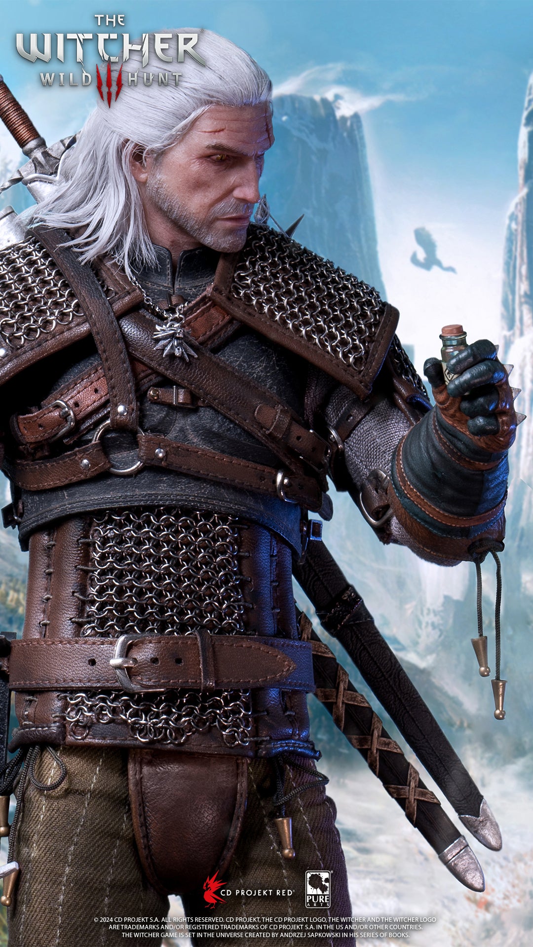 The Witcher 3: Wild Hunt Geralt Of Rivia 1/6 Scale Articulated Figure